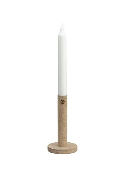 Trä Ljusstake | Wooden Candlestick