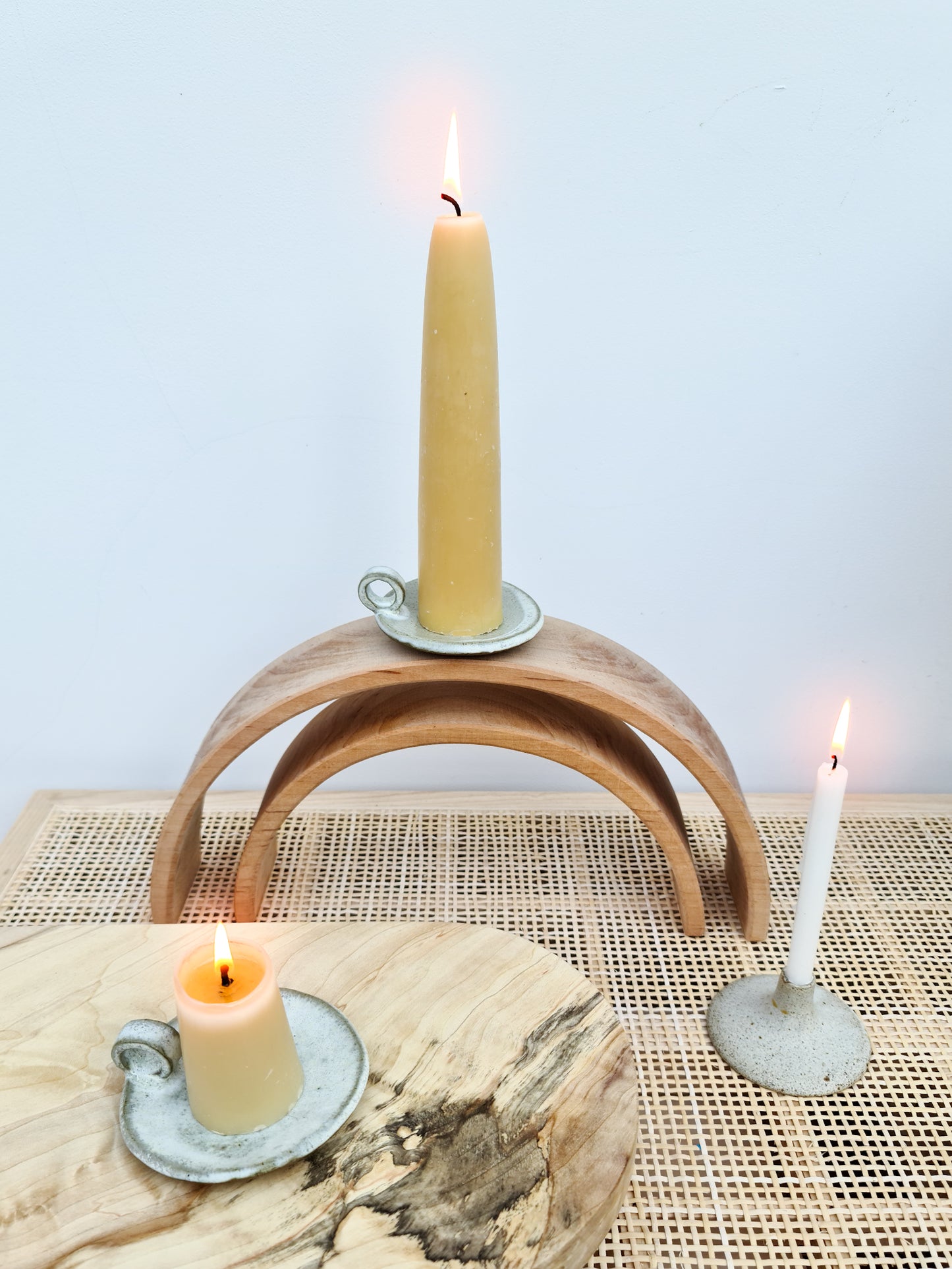 Ceramic Candle Plate