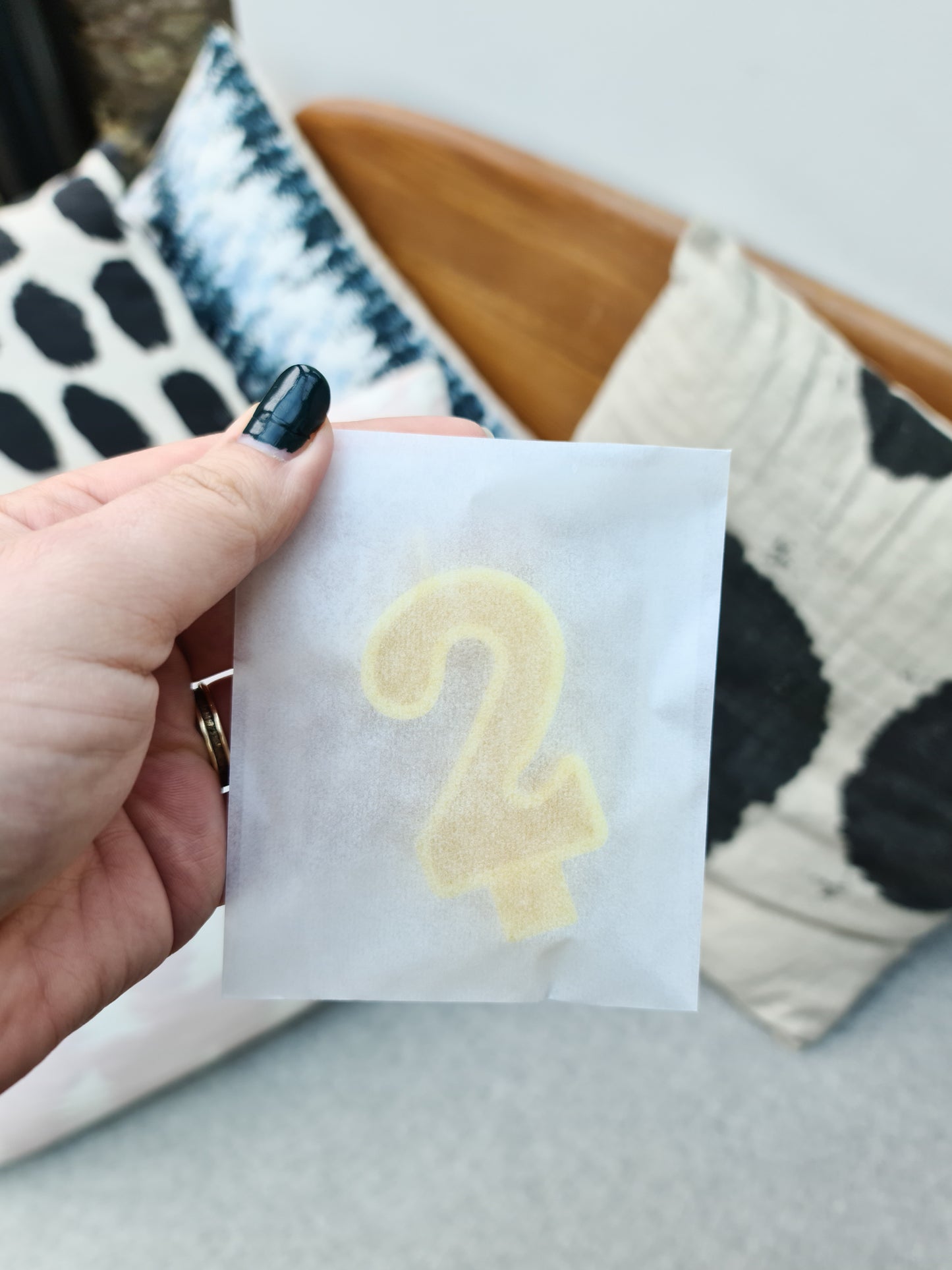Beeswax Number Candle (0 - 9)