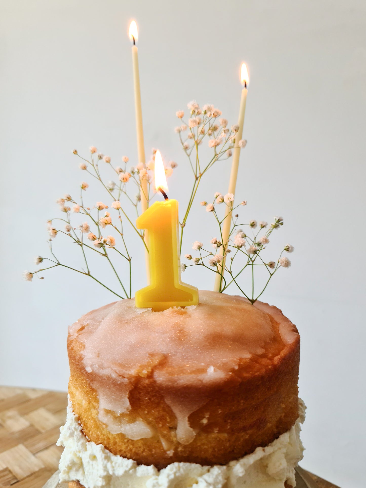 Beeswax Number Candle (0 - 9)