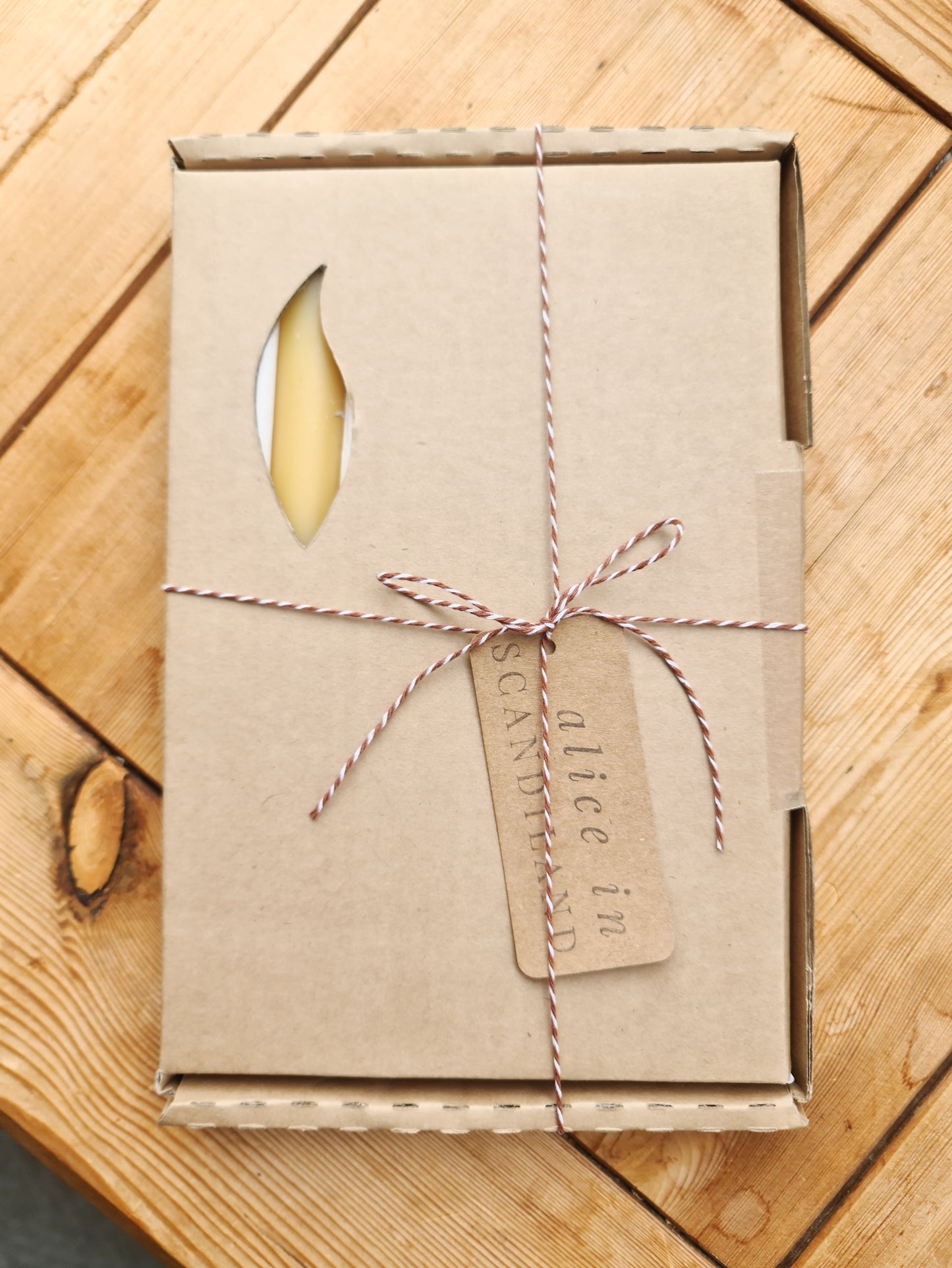 Beeswax Dinner Candle Gift Set