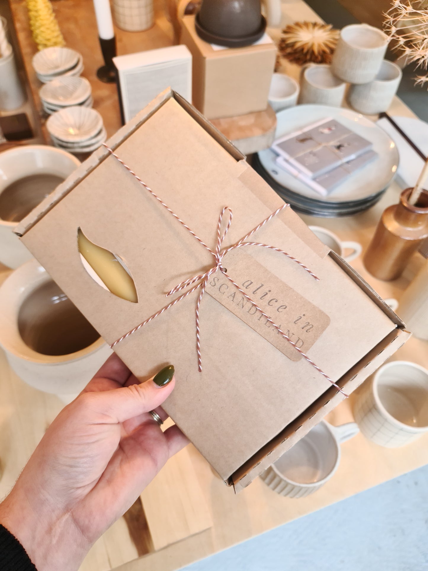 Beeswax Dinner Candle Gift Set