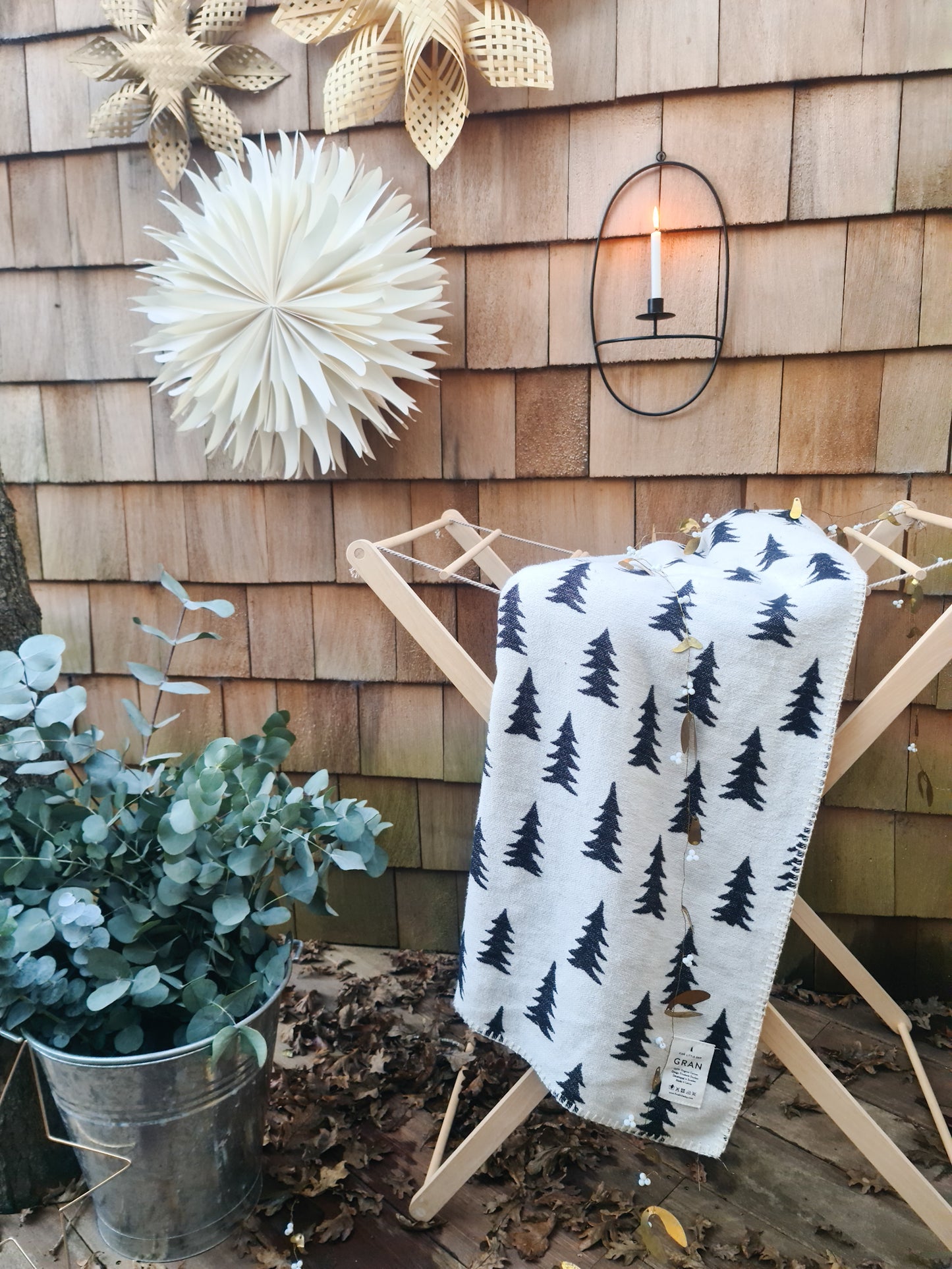 Foldable Birch Wash Dryer Airer