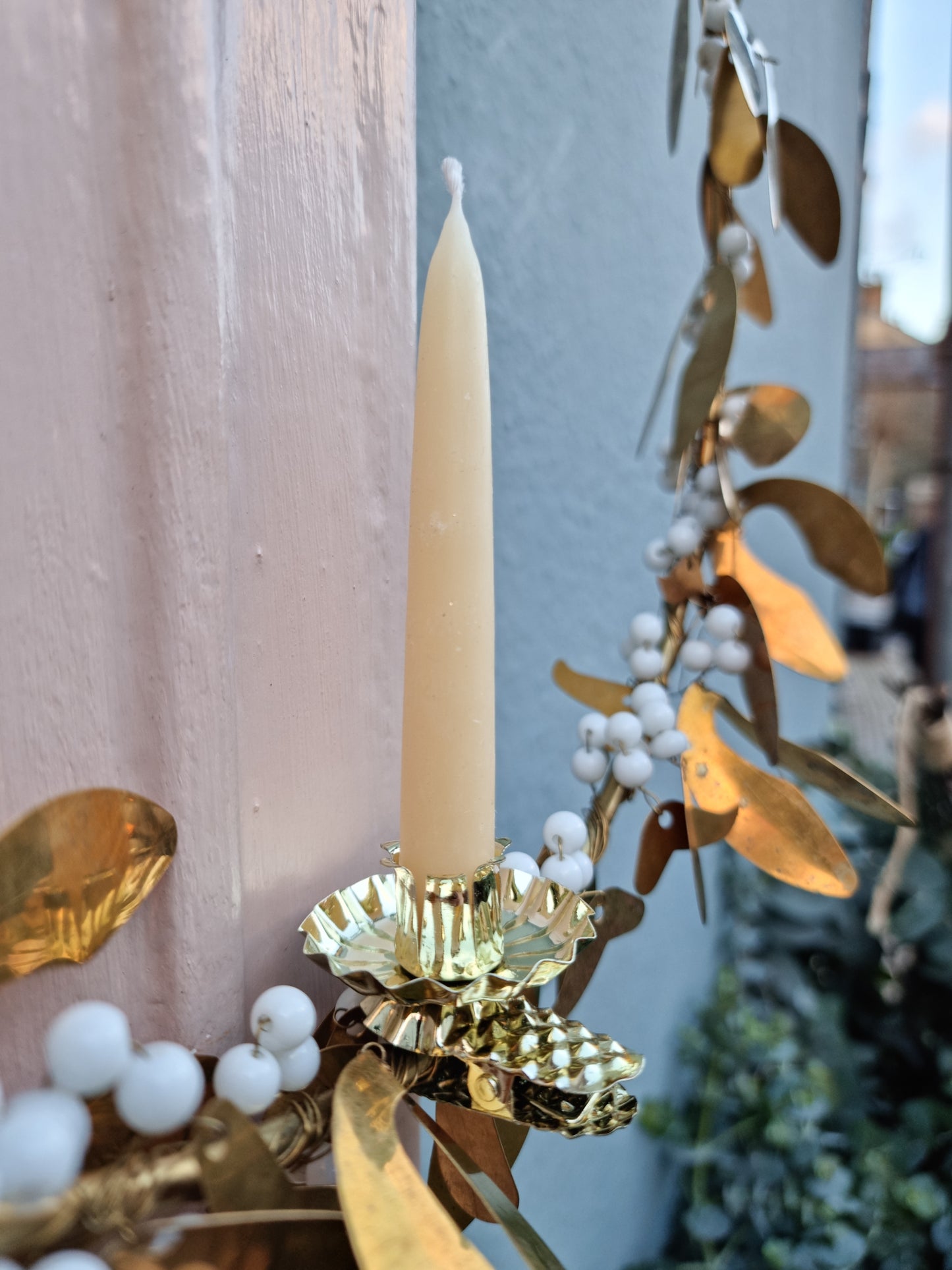 Tree Chime English Beeswax Candles