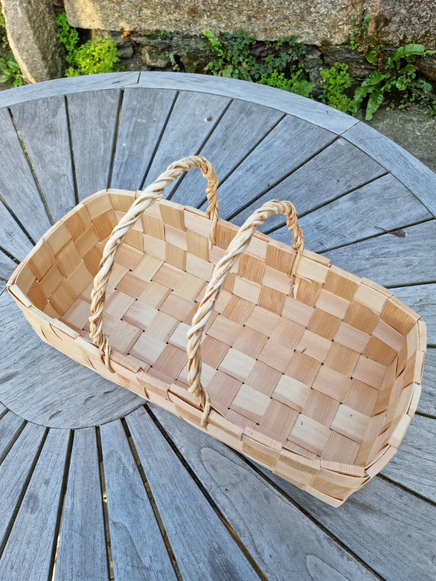 Pine Woven Basket