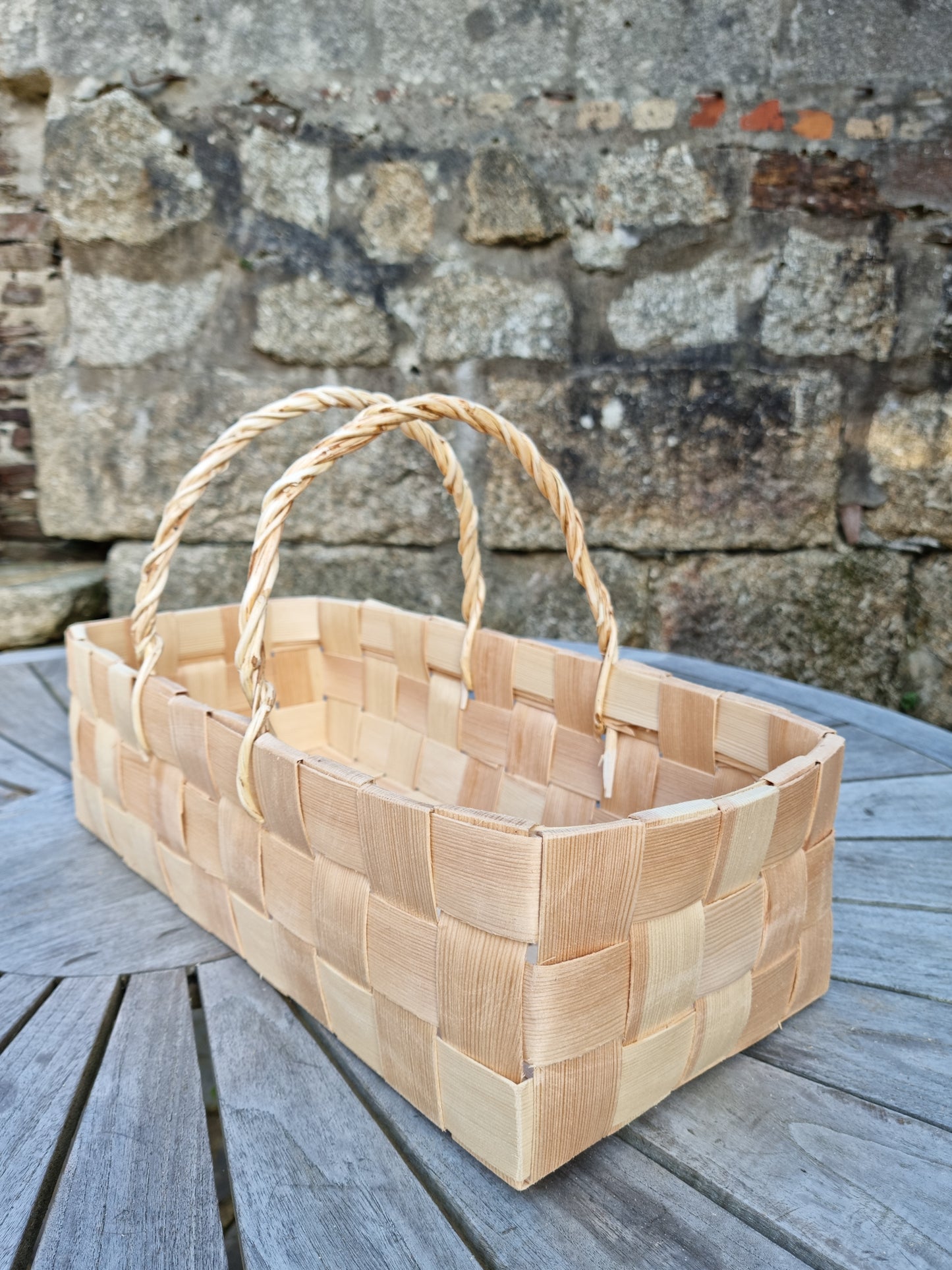 Pine Woven Basket
