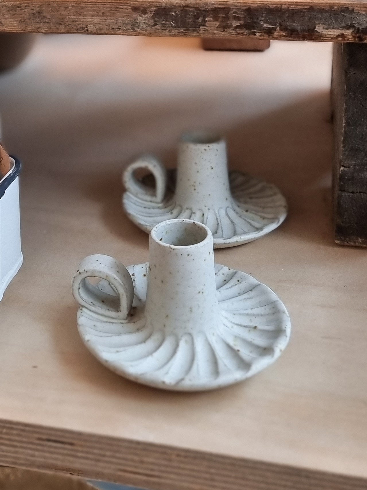 Fluted Candle Holder