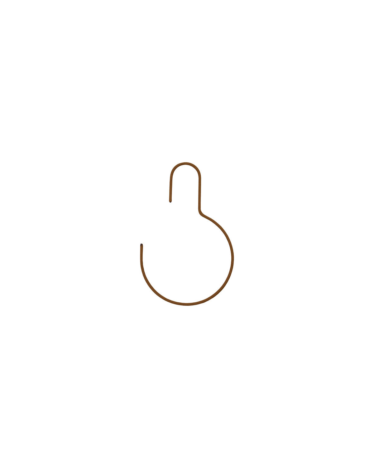 Round Hanger Hook | Brown