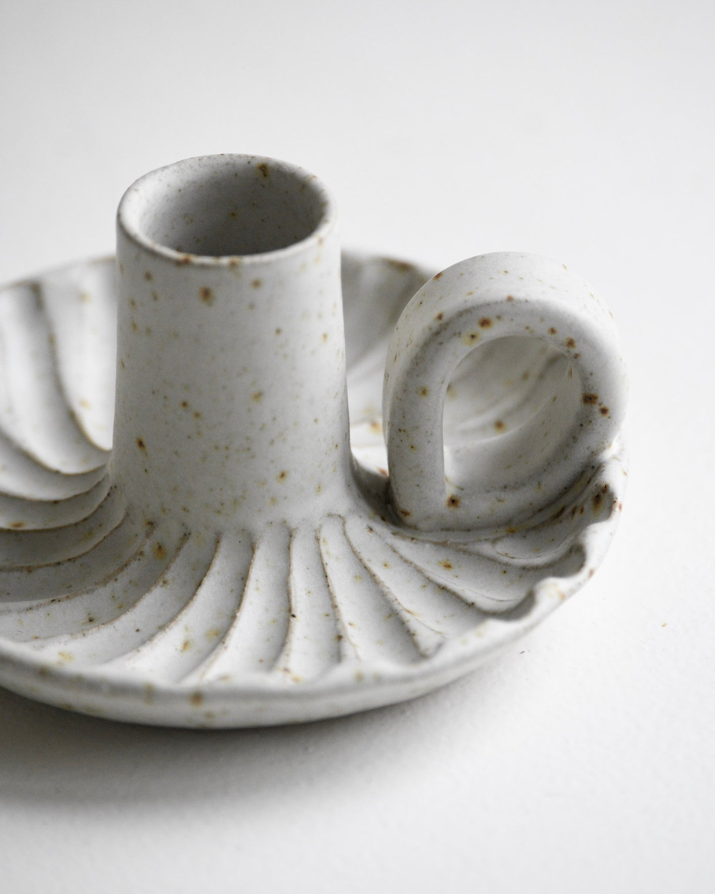 Fluted Candle Holder