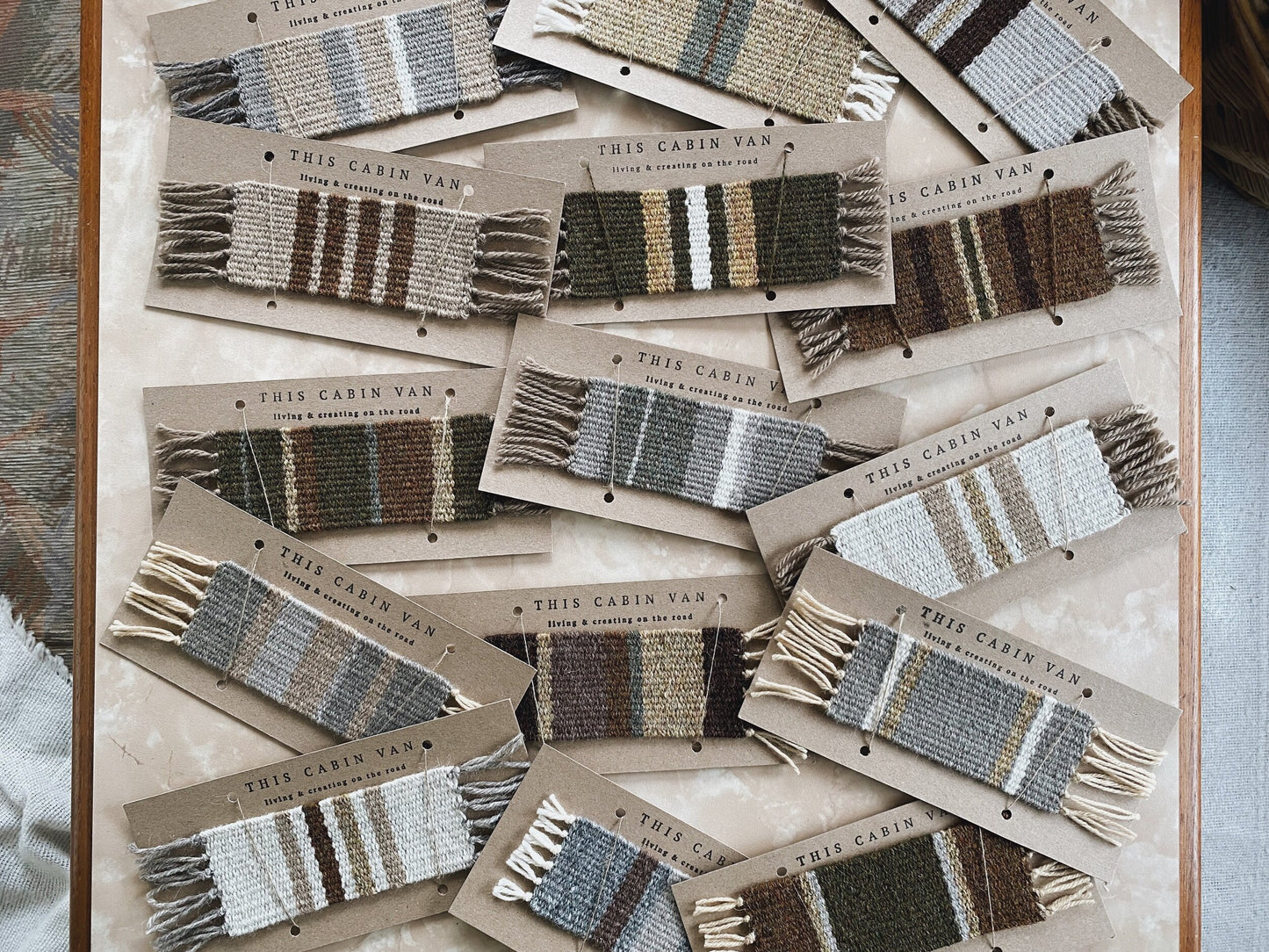 Hand Woven Wool Bookmark