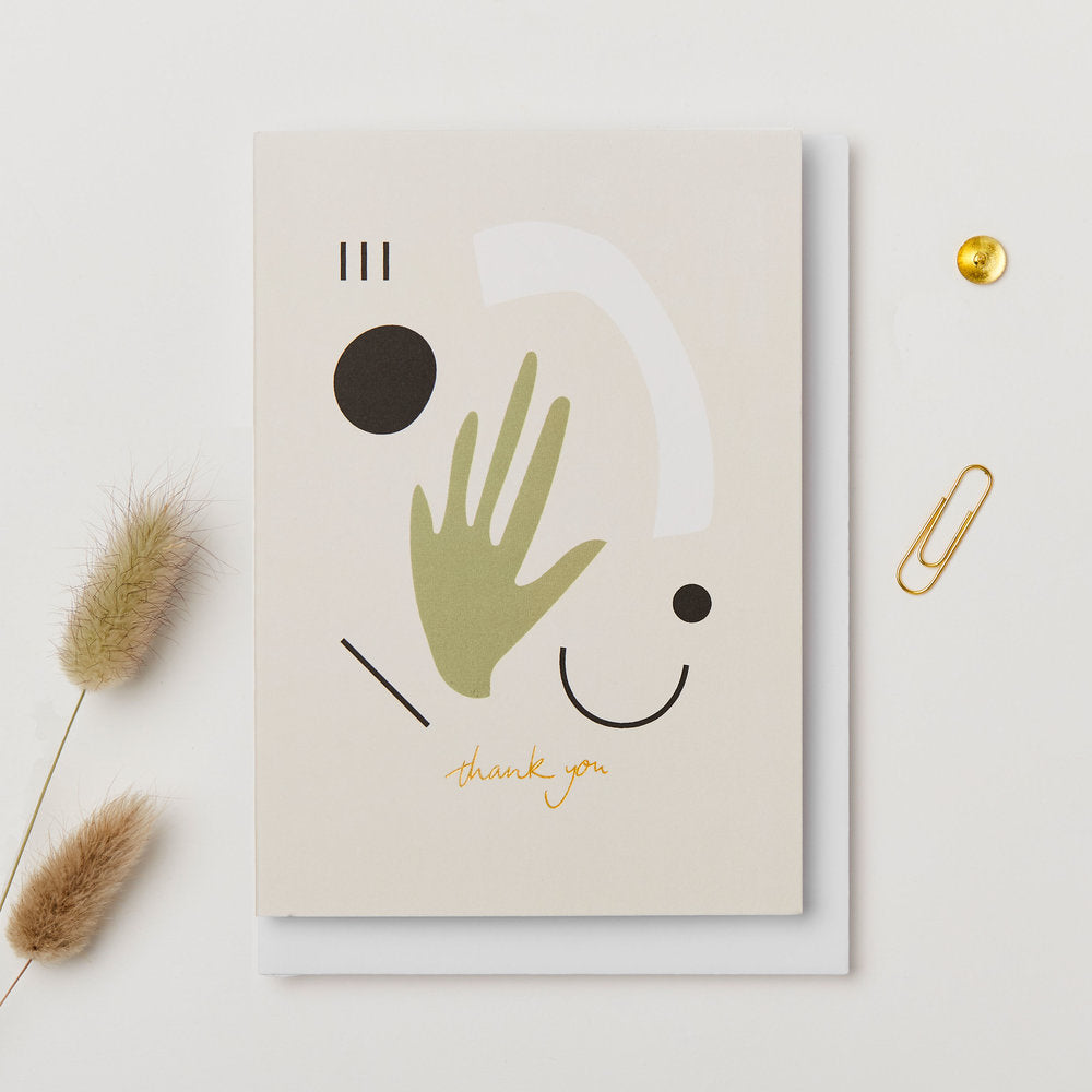 Thank You Card | Hand