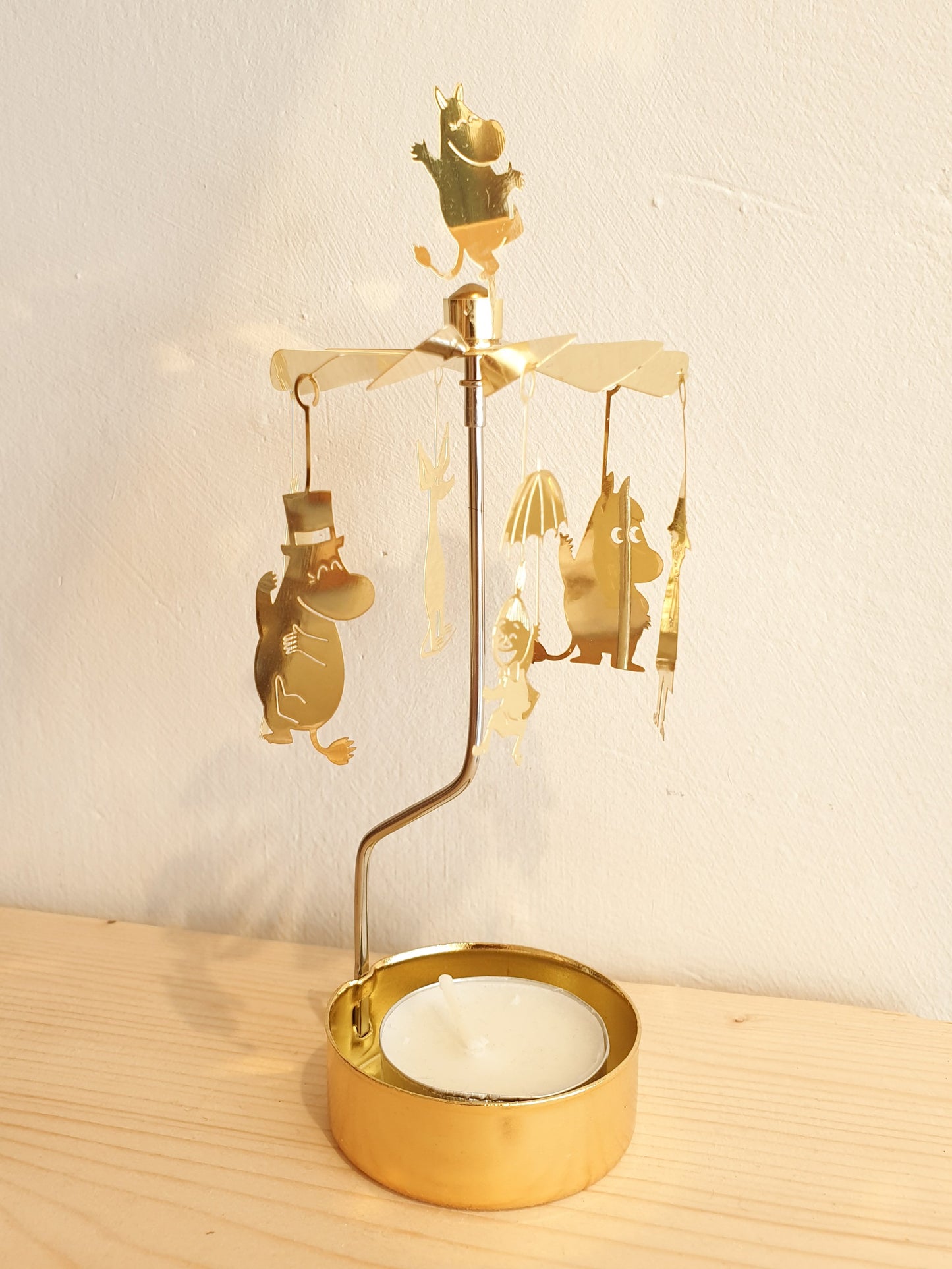 Moomin Änglaspel Rotary Candle Holder