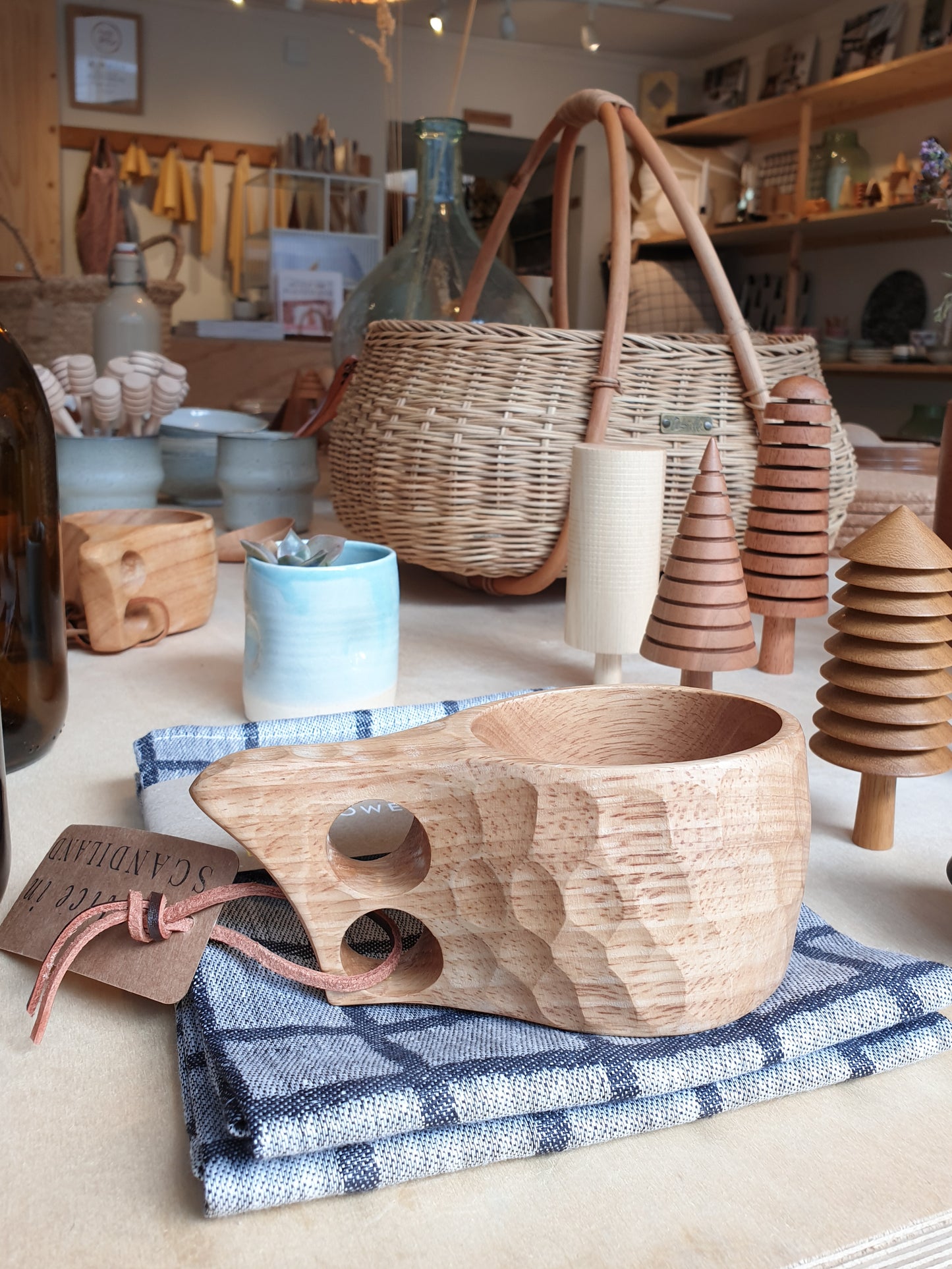 Finnish Style Kuksa Cup | Textured