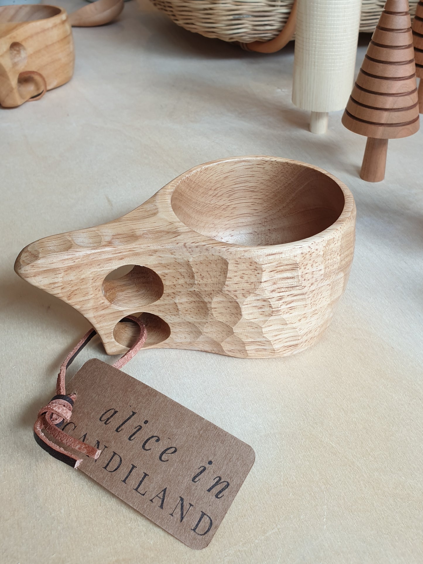 Finnish Style Kuksa Cup | Textured