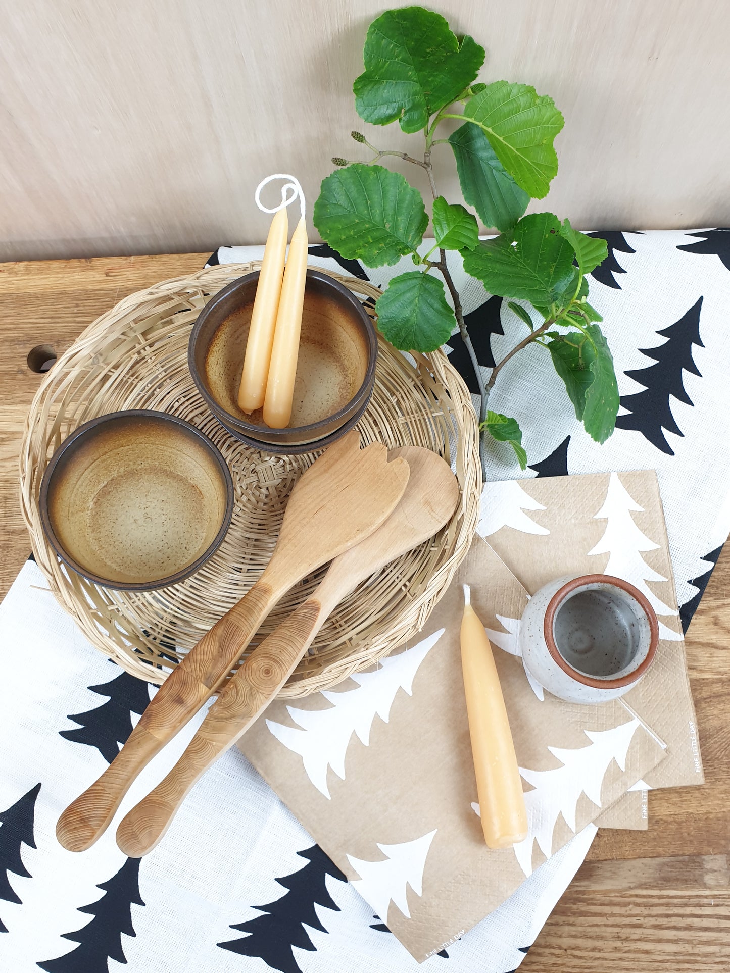 Tree Chime English Beeswax Candles