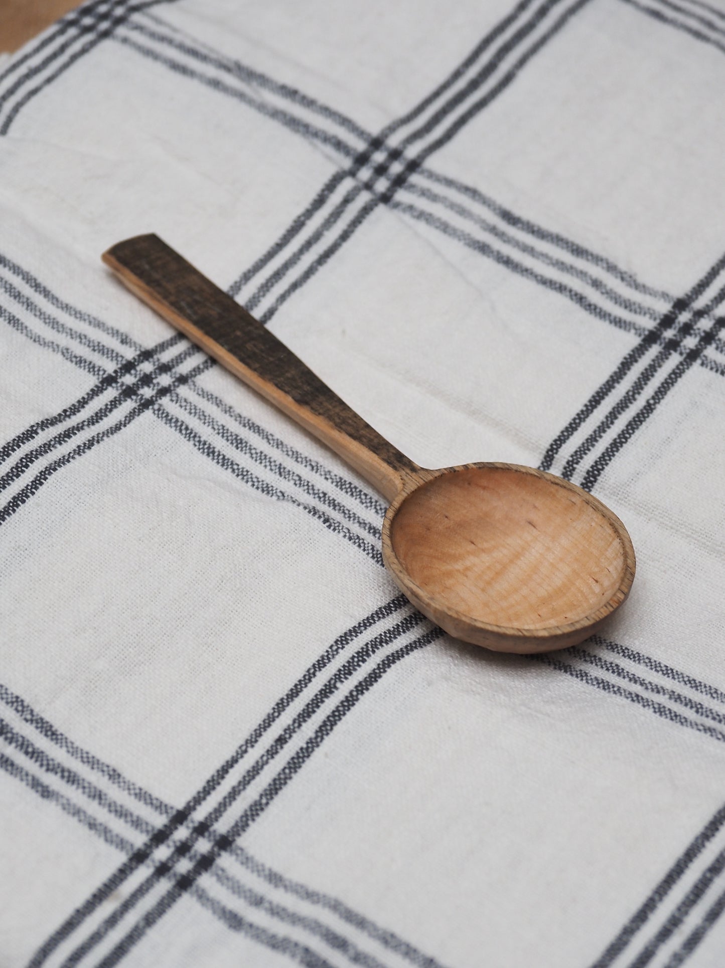 Hand Carved Coffee Scoop | This Cabin Van