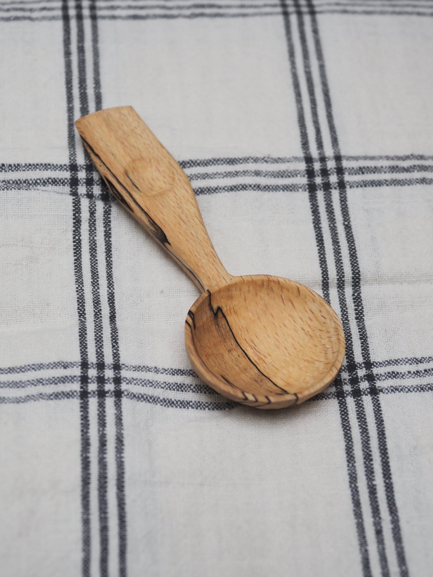 Hand Carved Coffee Scoop | This Cabin Van