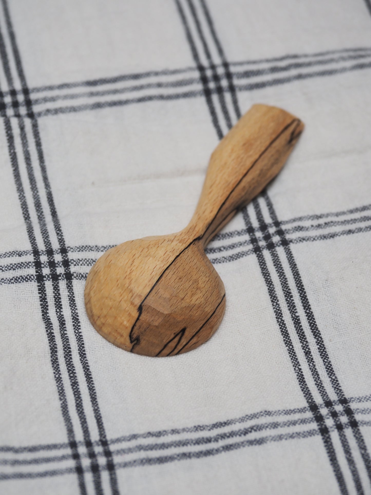 Hand Carved Coffee Scoop | This Cabin Van