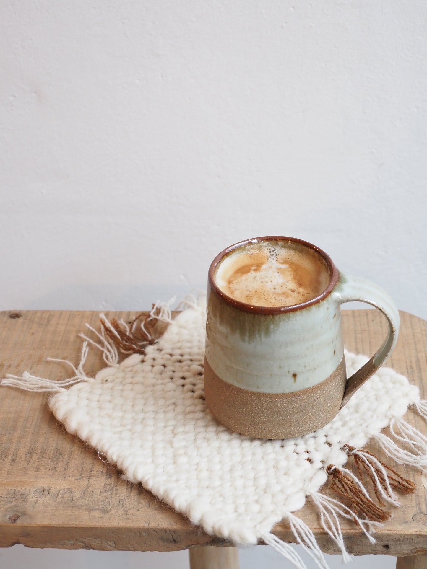 Hand Woven Wool Coaster | This Cabin Van
