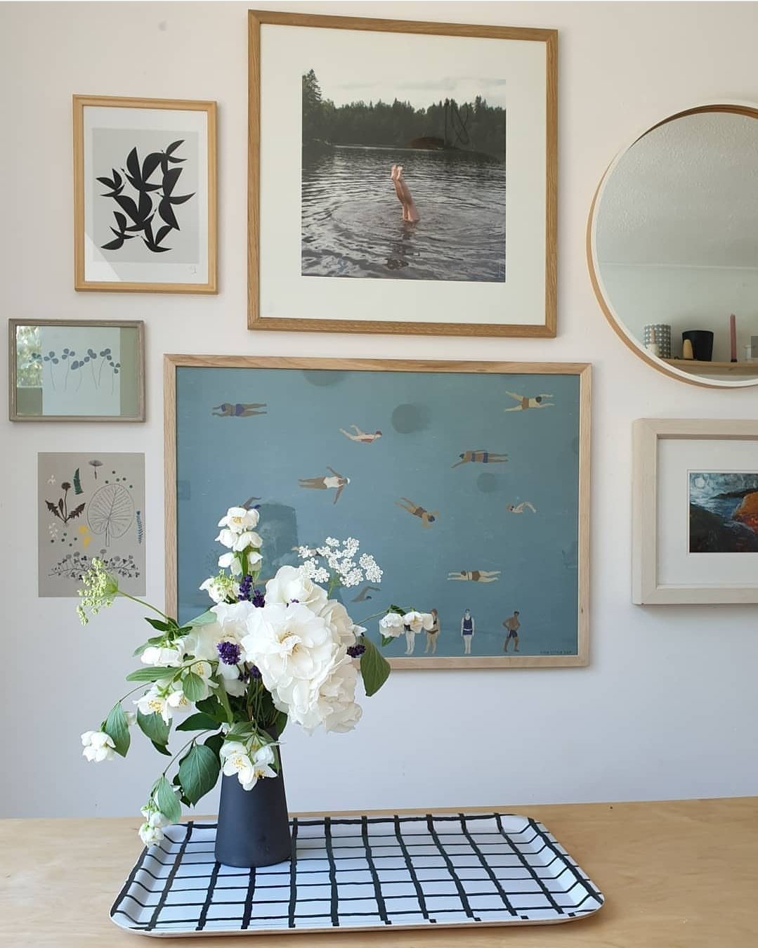 Swimmers Print