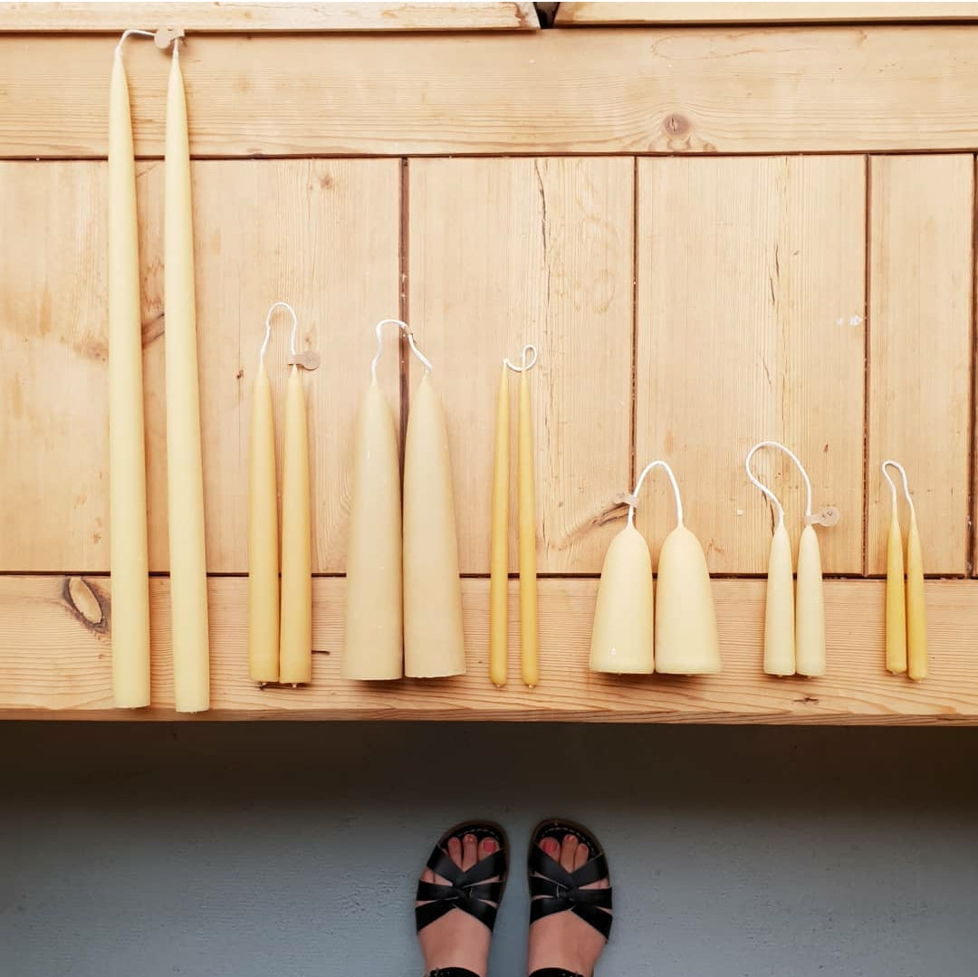 Tree Chime English Beeswax Candles