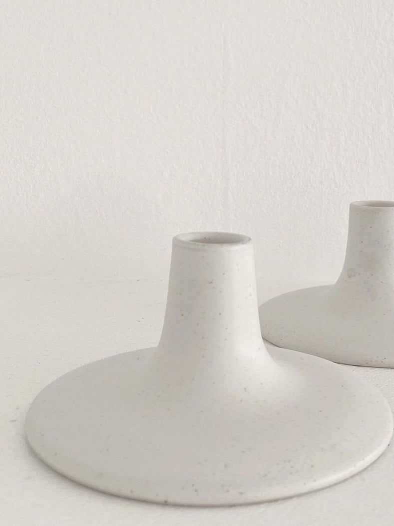 Viki Weiland Danish Stoneware Small Candle Holder