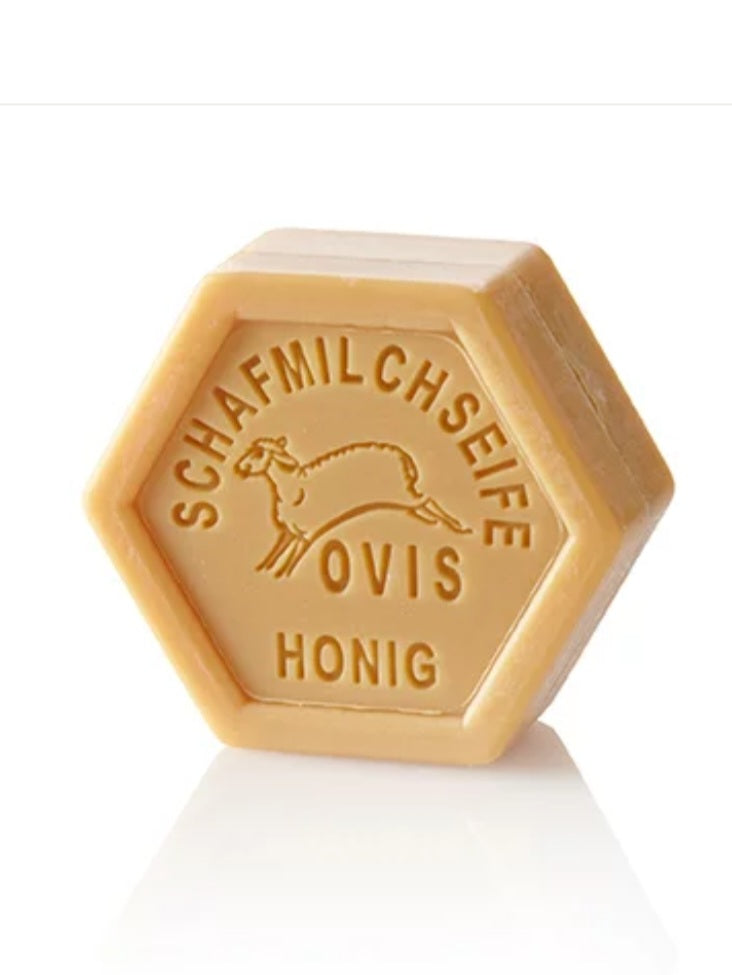 Sheep's Milk Honey Hex Soap