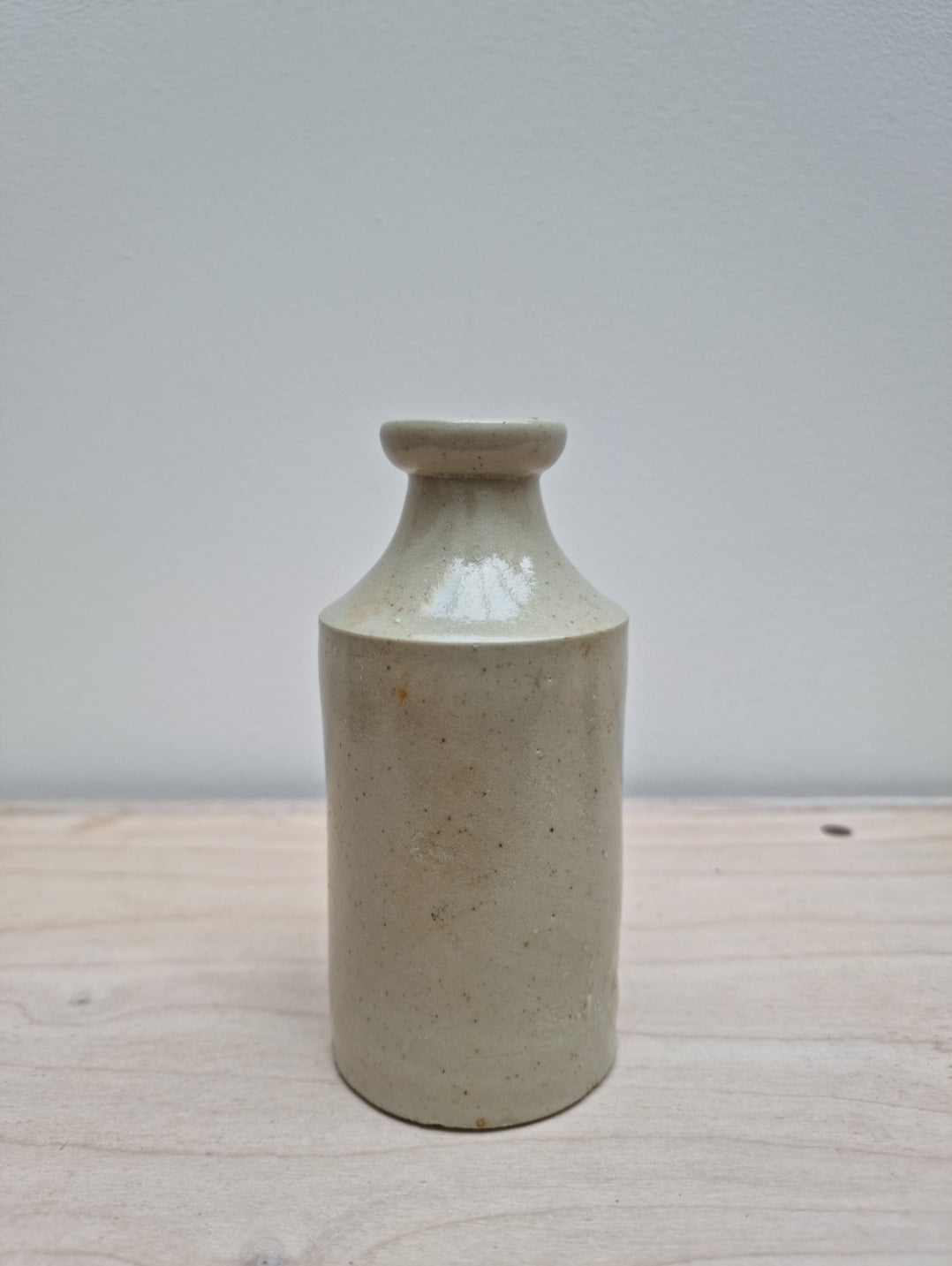 Vintage Stoneware Bottle | Oat