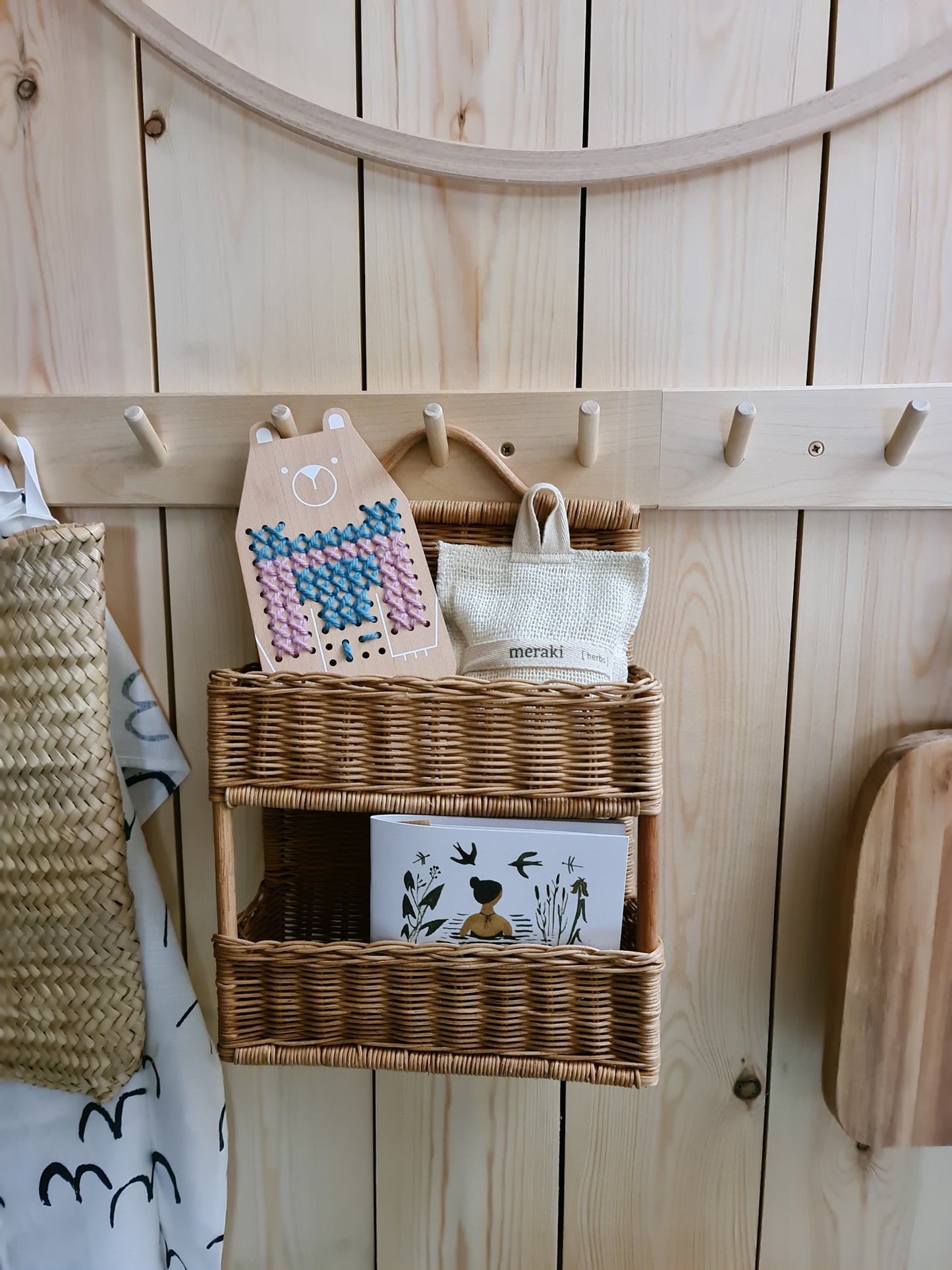 Peg Rail Rack