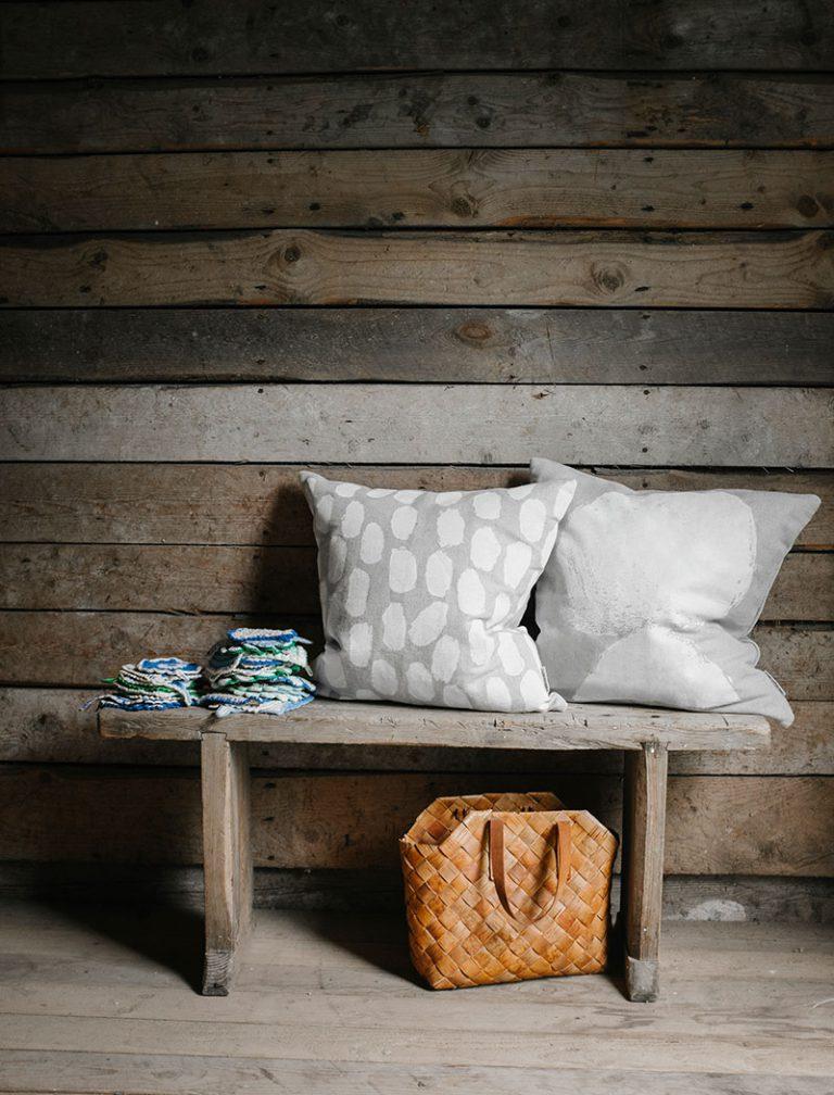 Dots Cushion Cover | White