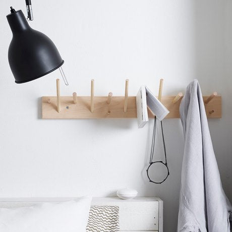 Birch Multihanger Peg Rack