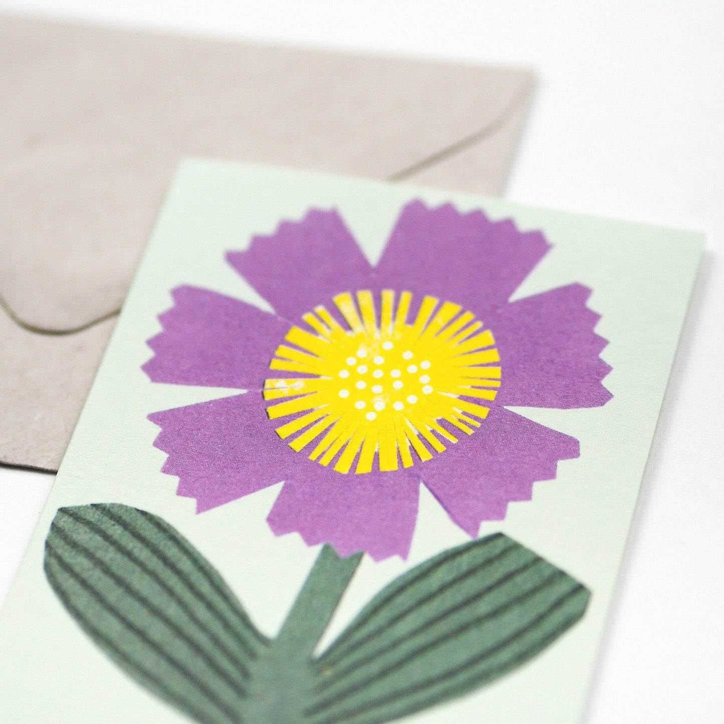 Little Purple Flower Card