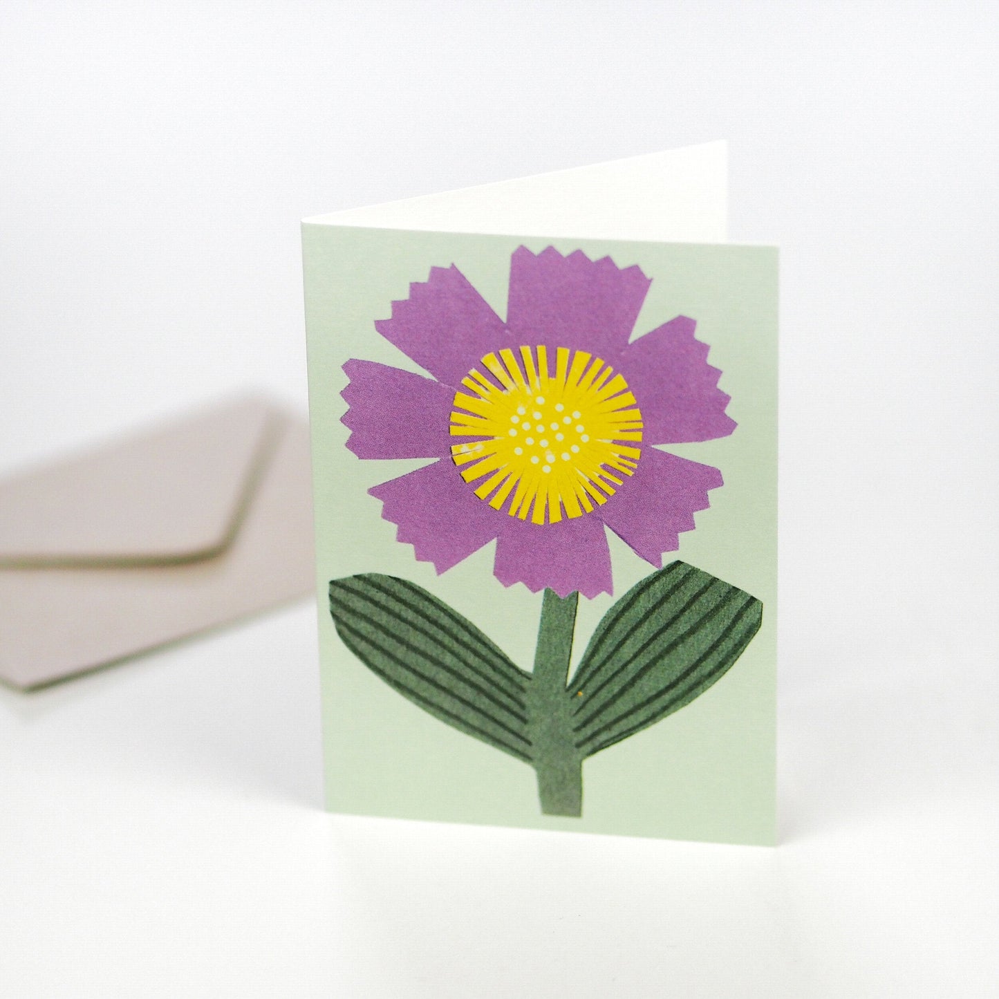 Little Purple Flower Card
