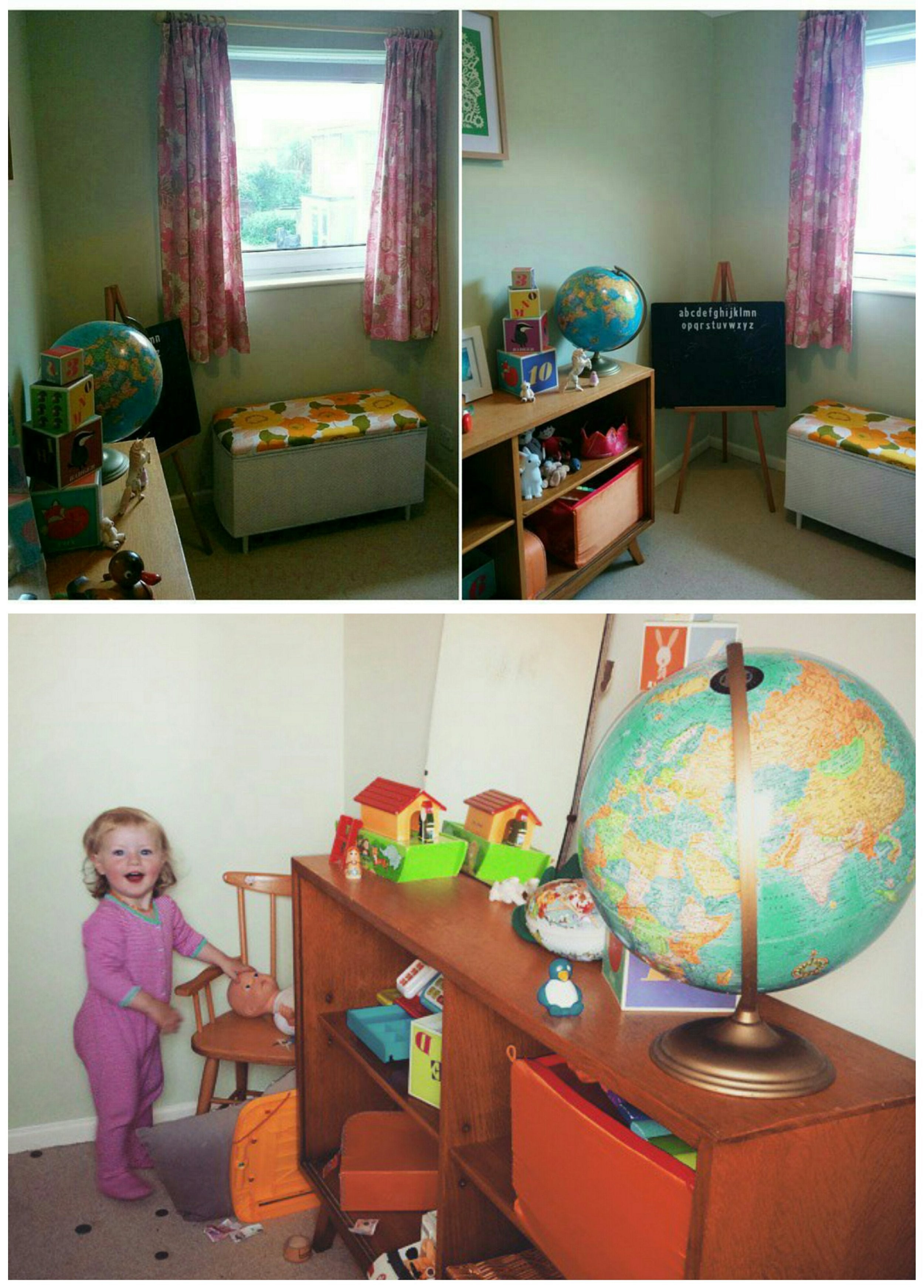 Scandi inspired kids room, Eula's small space updated.