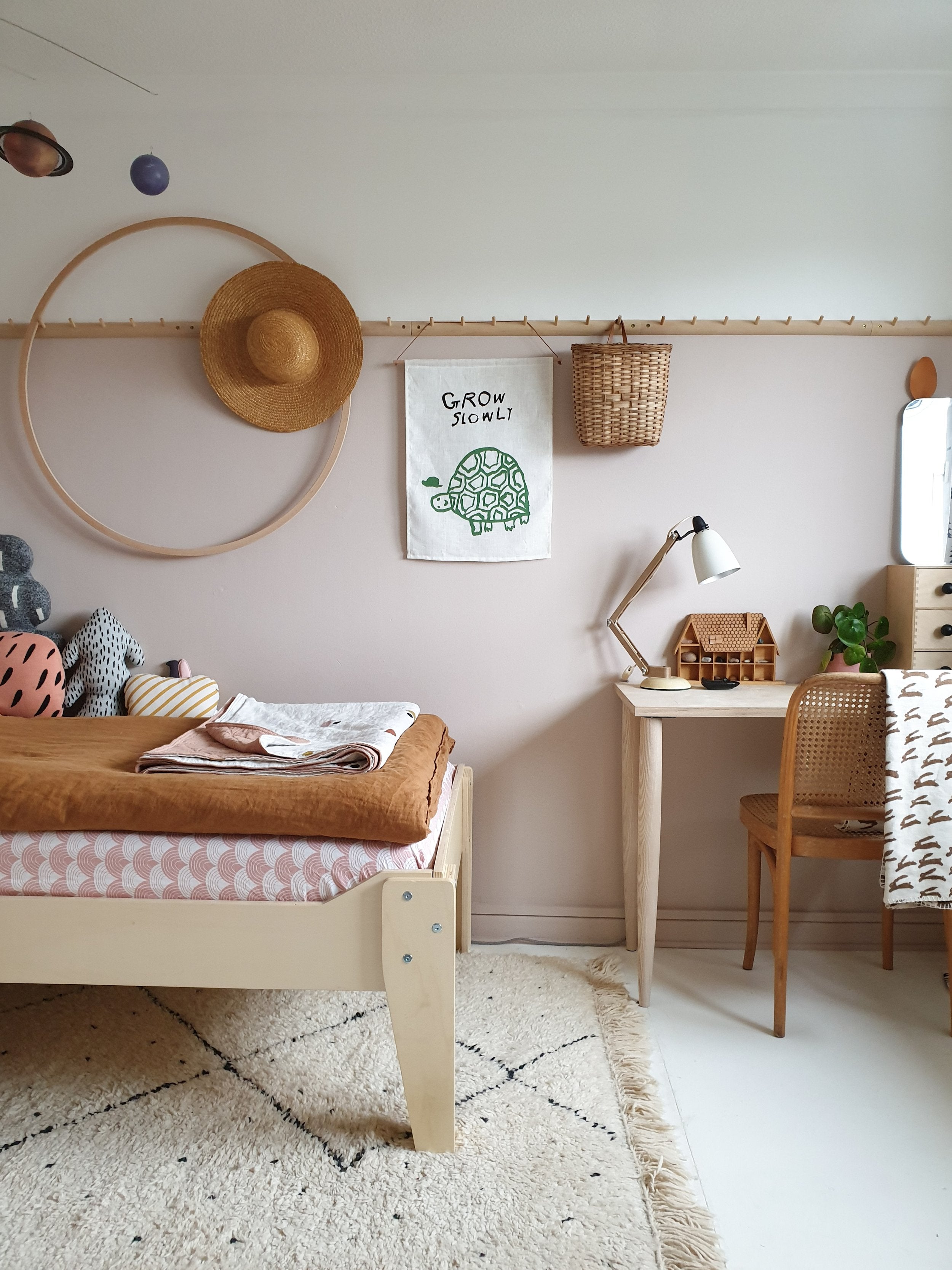 How To Create A Scandinavian Inspired Girl's Bedroom.
