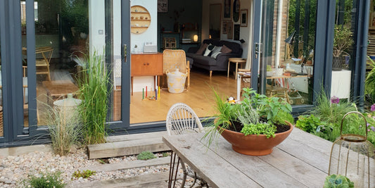 Small Space Garden Ideas - Table Top Edible Bowl.