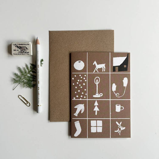 Christmas Objects Card