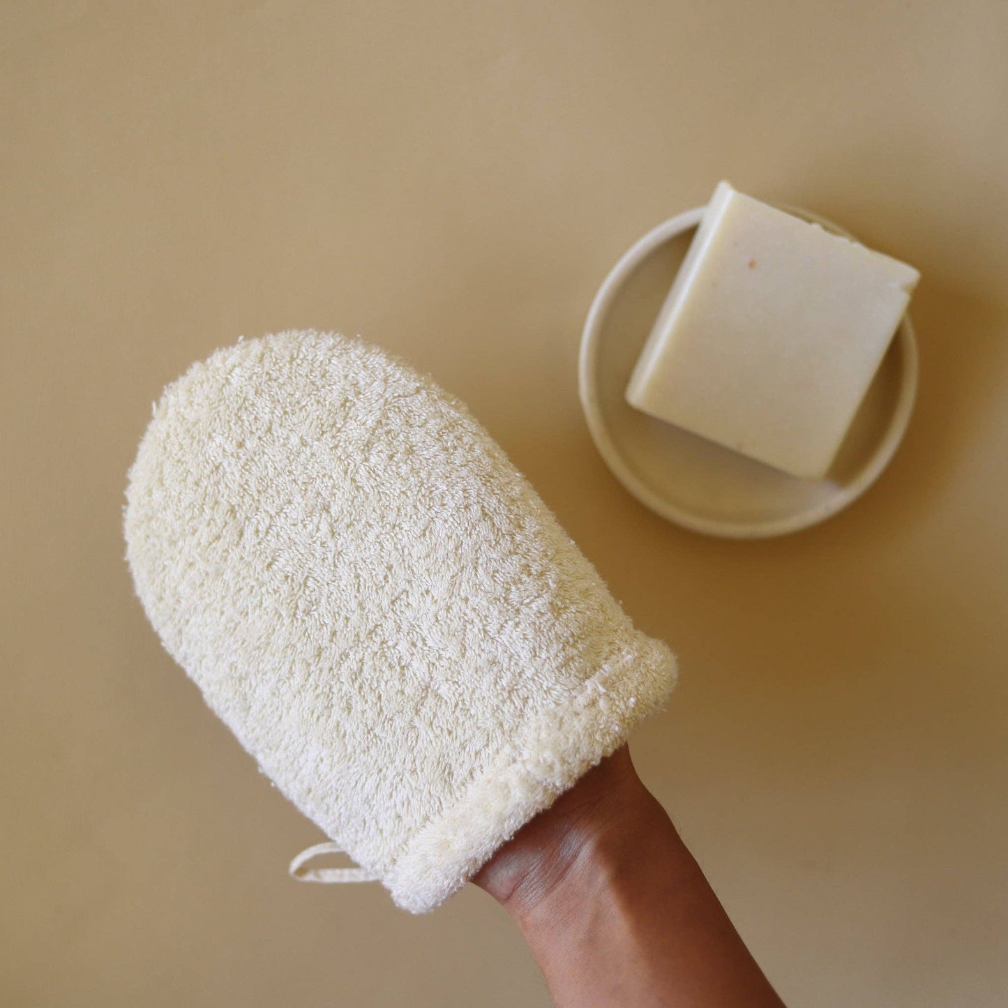 Organic Terry Exfoliating Mitt