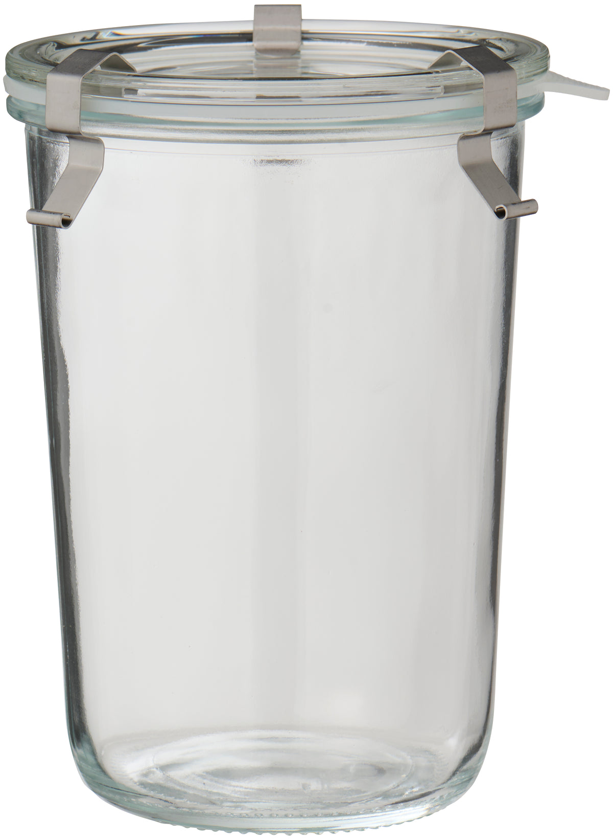 Glass Storage Jar | Metal Clips
