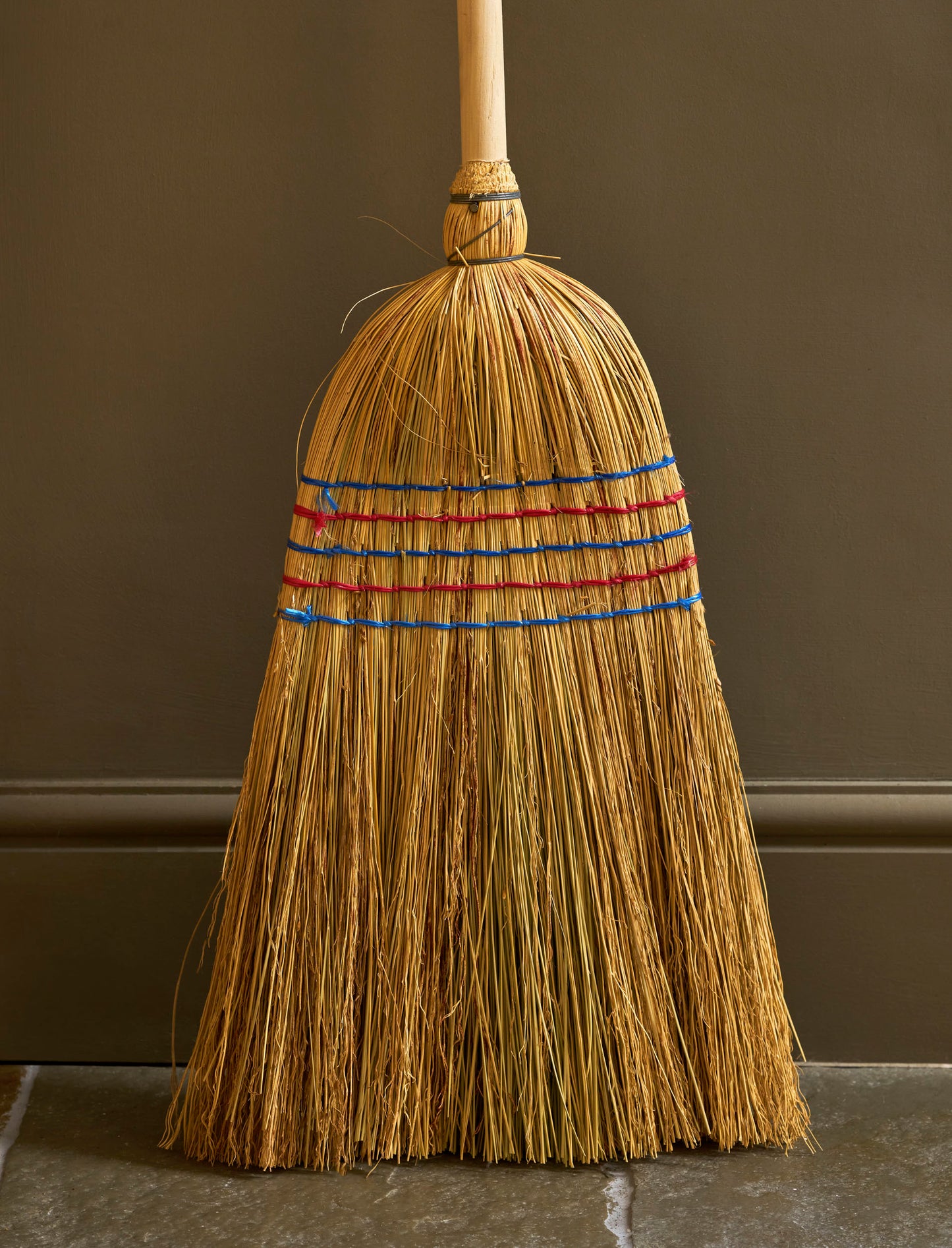 Traditional Straw Broom | Large