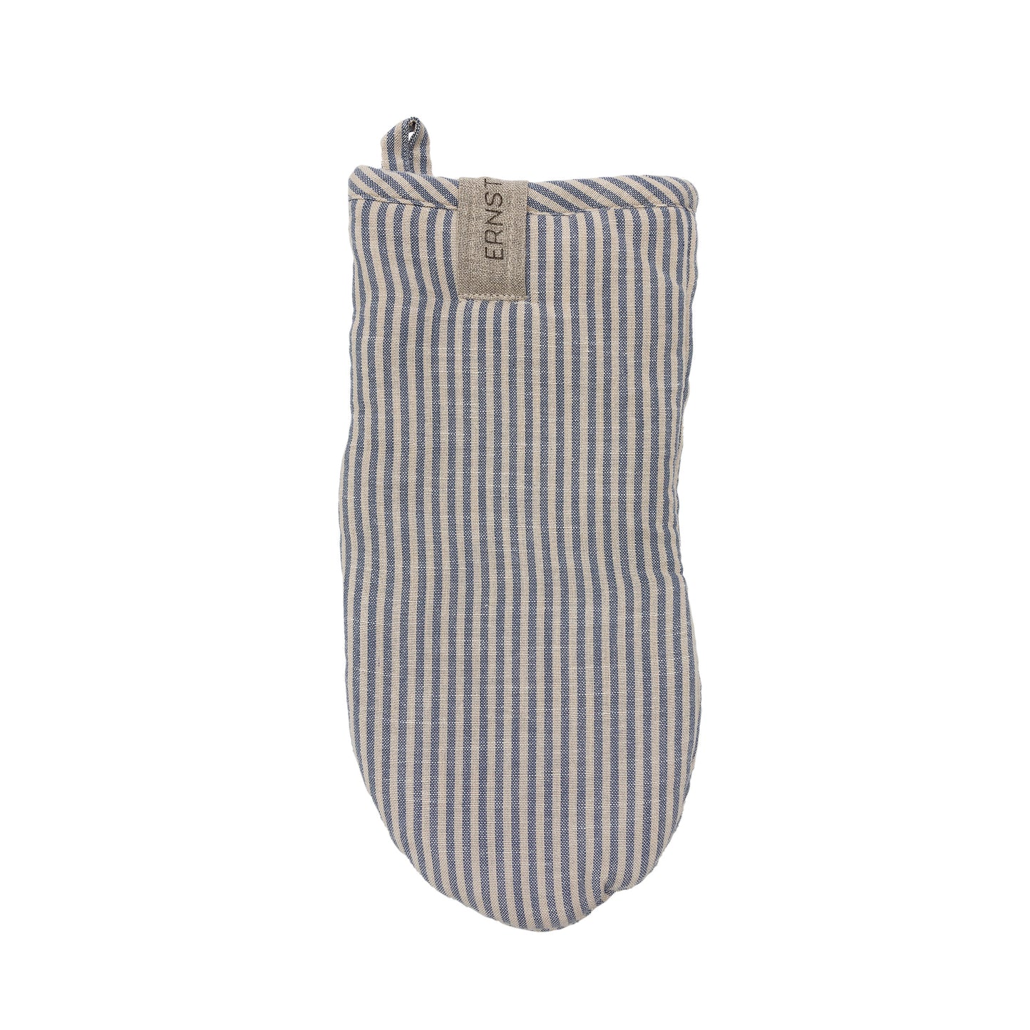 Striped Oven Glove | Blue/Beige