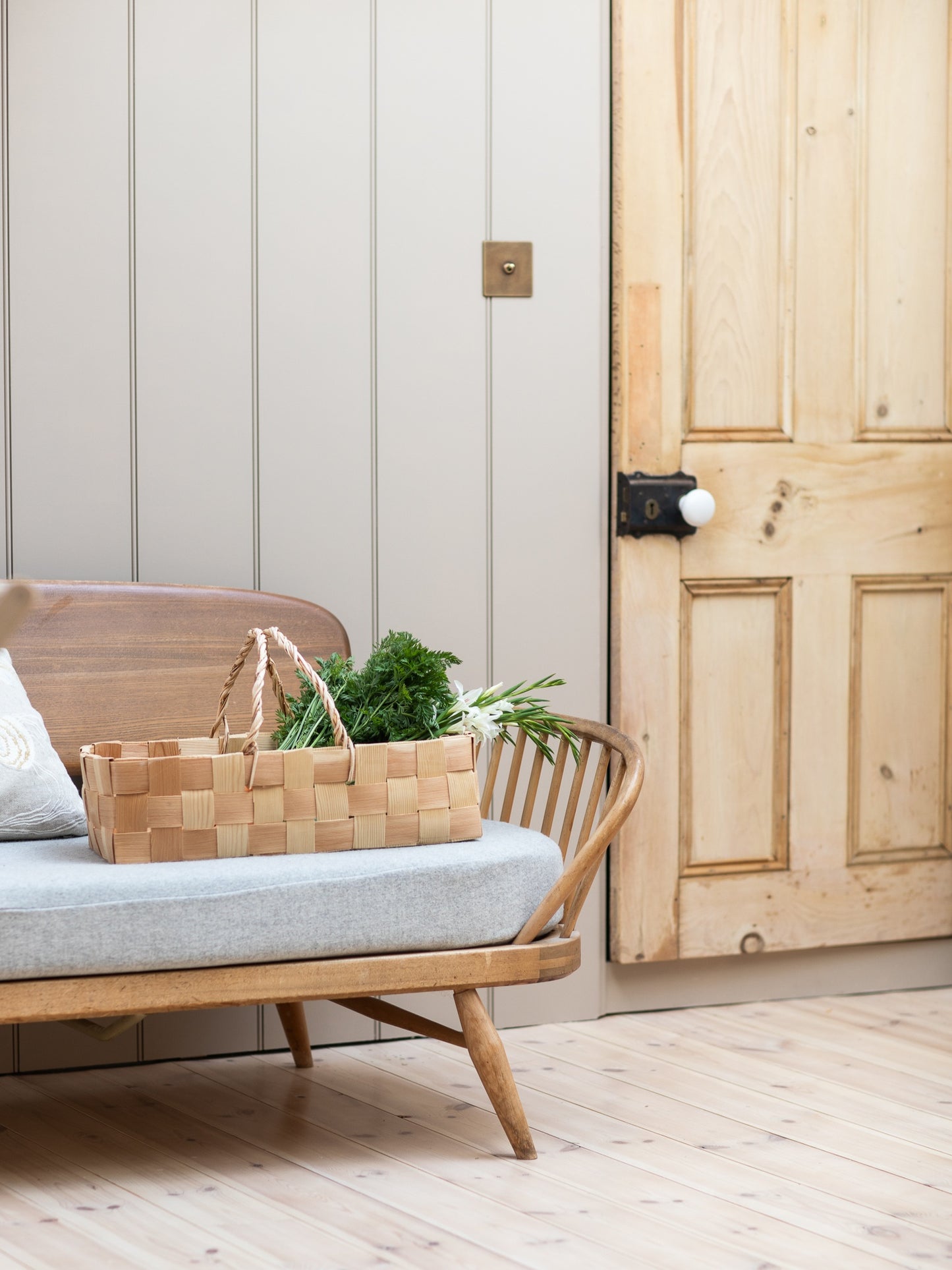 Pine Woven Basket