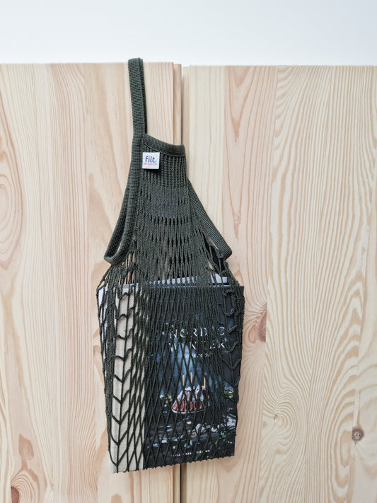 French String Market Bag | Khaki