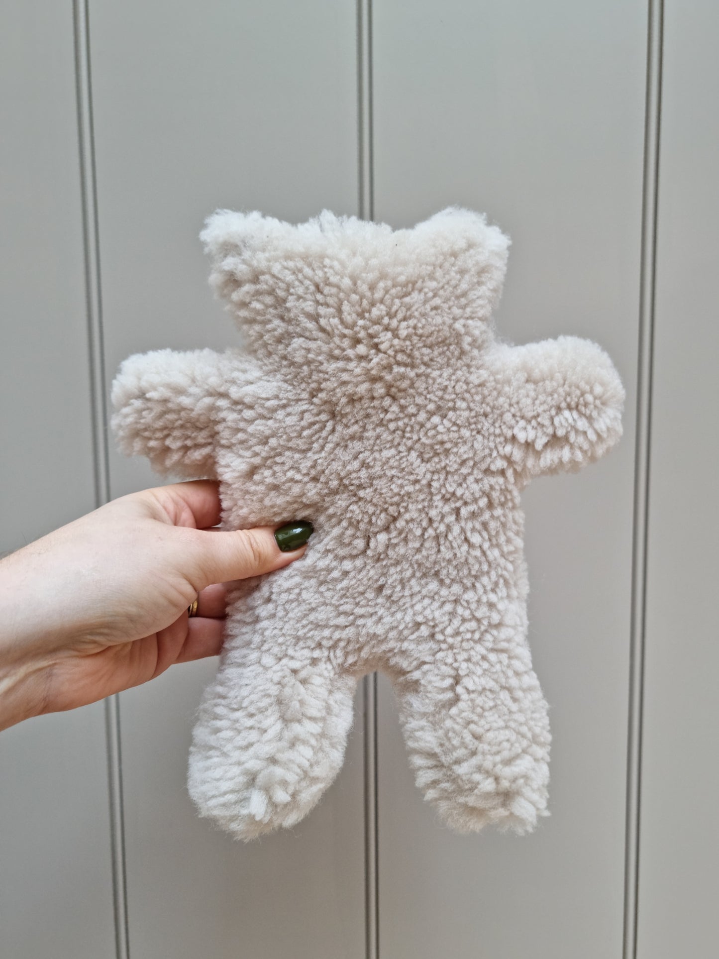 Sheepskin Teddy Bear Hot Water Bottle