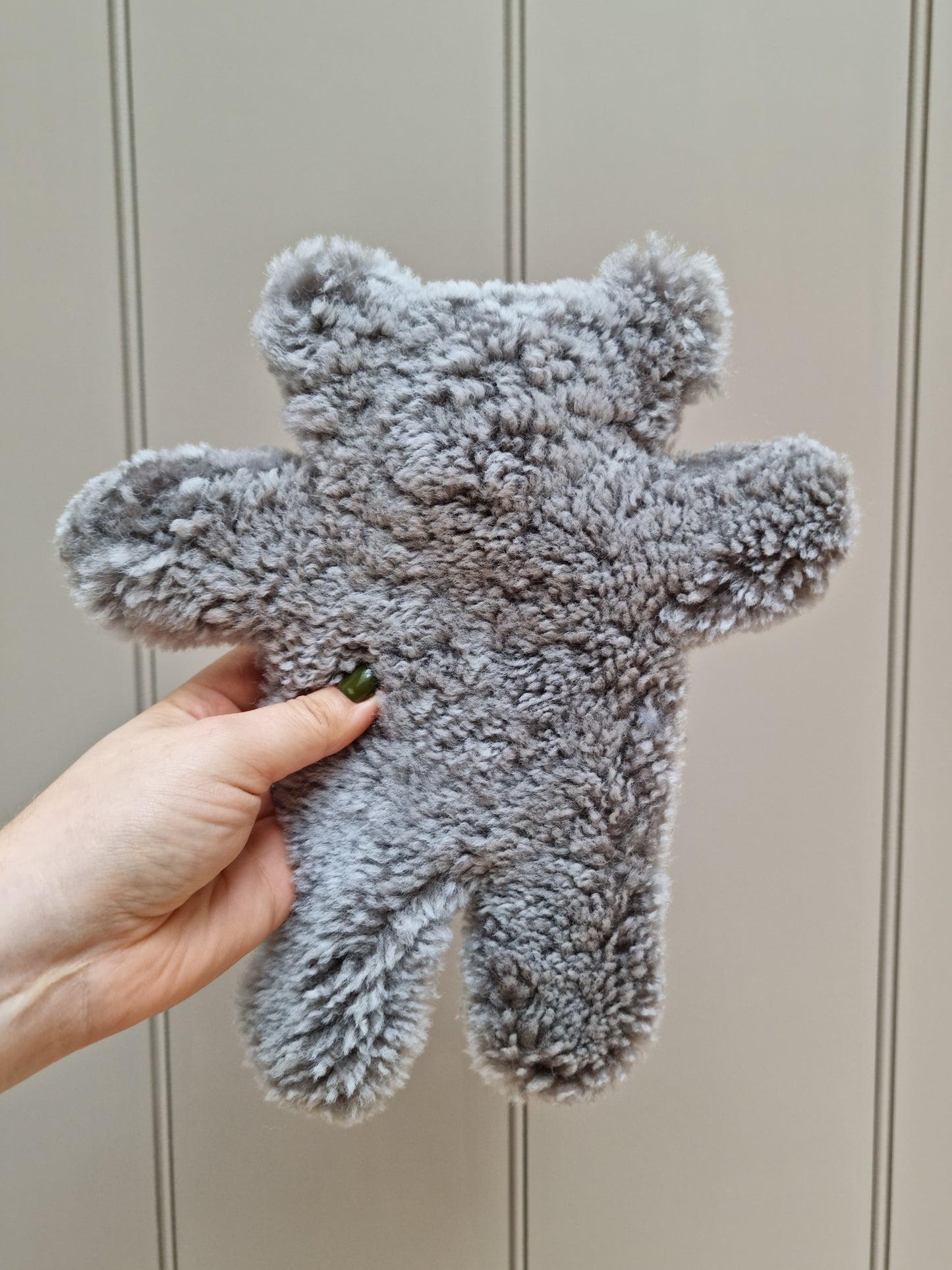 Sheepskin Teddy Bear Hot Water Bottle