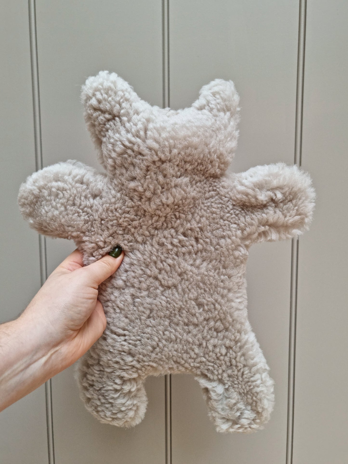 Sheepskin Teddy Bear Hot Water Bottle