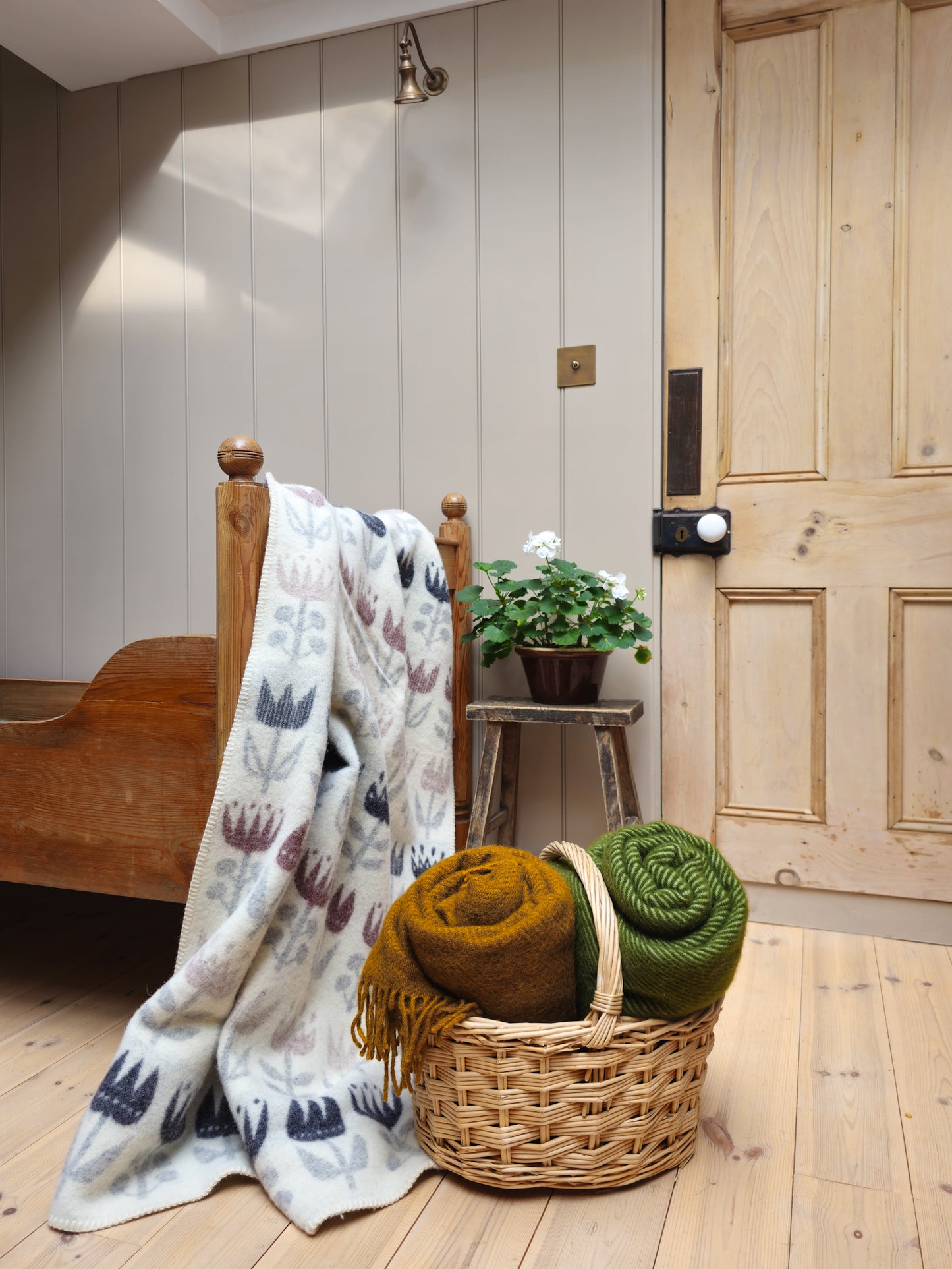 Gotland Wool Blanket | Caramel