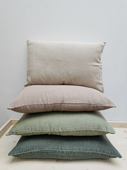Linen Cushion | Fog