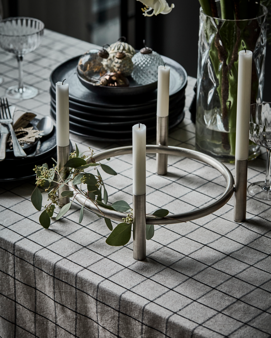 Antique Silver Candle Ring