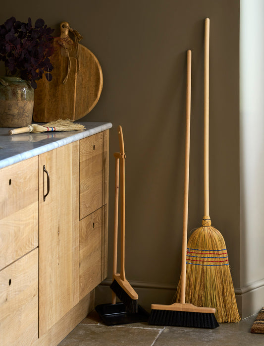 Traditional Straw Broom | Large